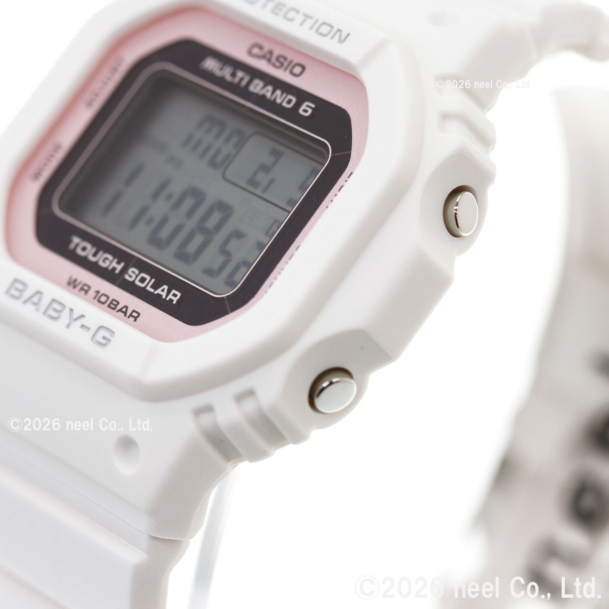 BABY-G カシオ ベビーG レディース 電波 ソーラー デジタル 腕時計 タフソーラー BGD-5650SP-7CJR Spring Package オリジナルポーチ付き【2026 新作】