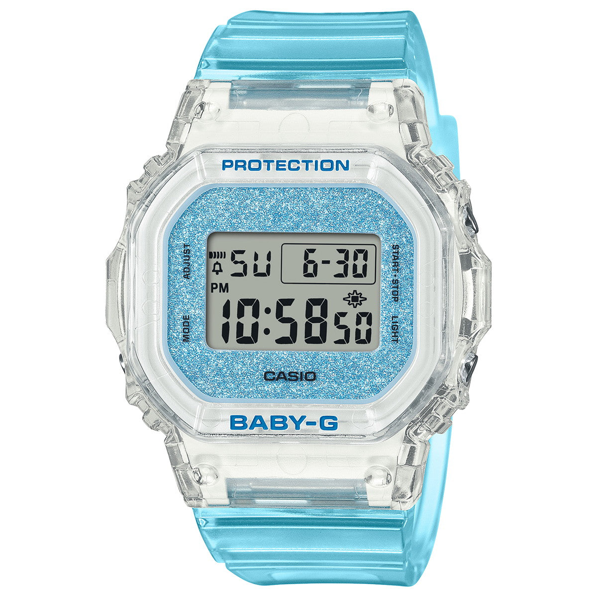 BABY-G カシオ ベビーG レディース 限定モデル デジタル 腕時計 BGD-565GC-2JF ブルースケルトン【2025 新作】