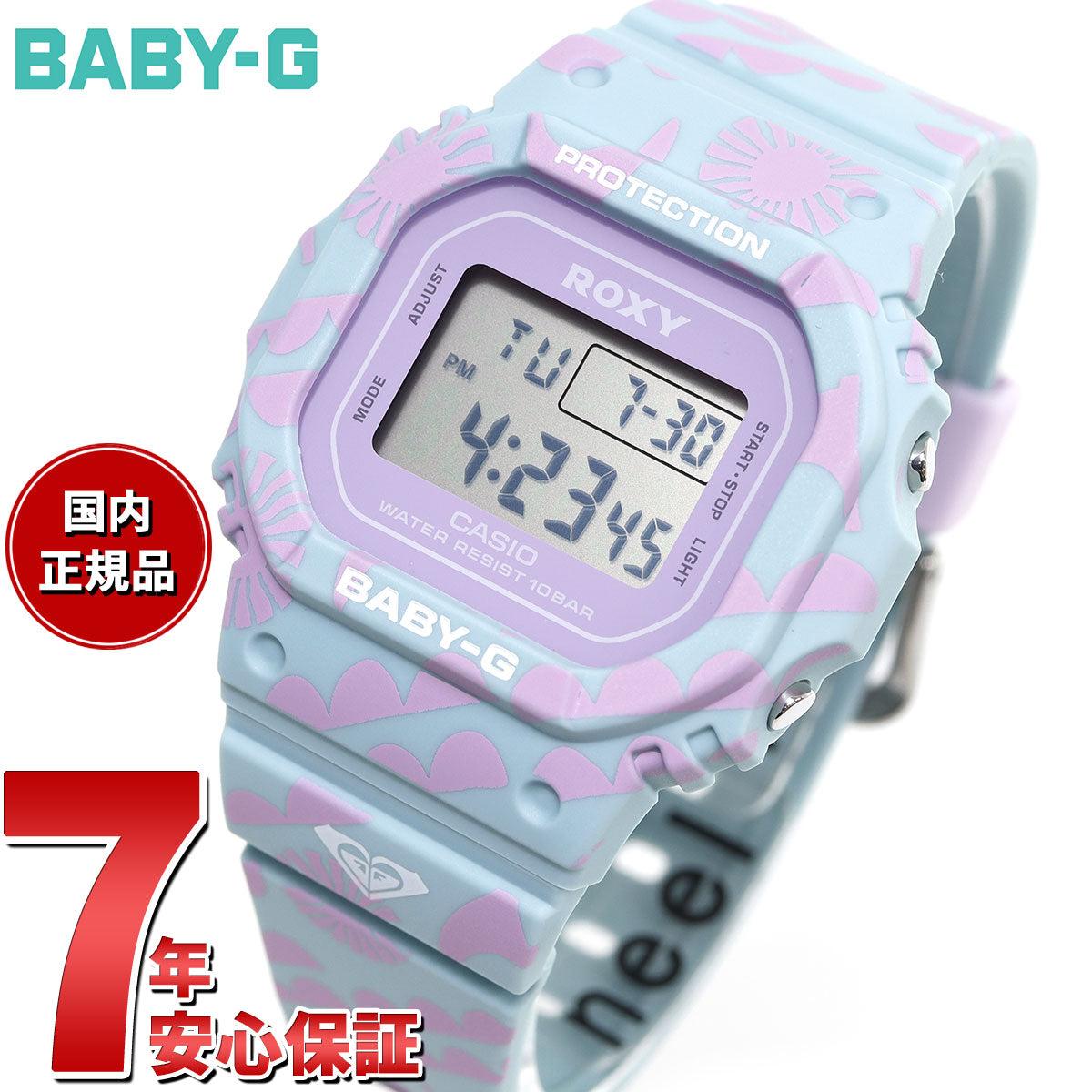 BABY-G カシオ ベビーG レディース 限定モデル 腕時計 BGD-565RX-2JR ROXY コラボレーションモデル【2024 新作】