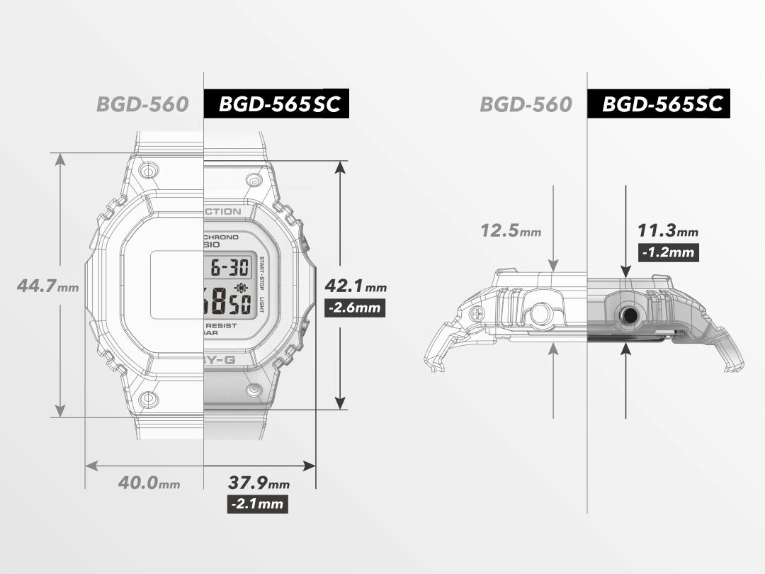 BABY-G カシオ ベビーG レディース 腕時計 BGD-565SC-2JF フラワーカラー ライラック