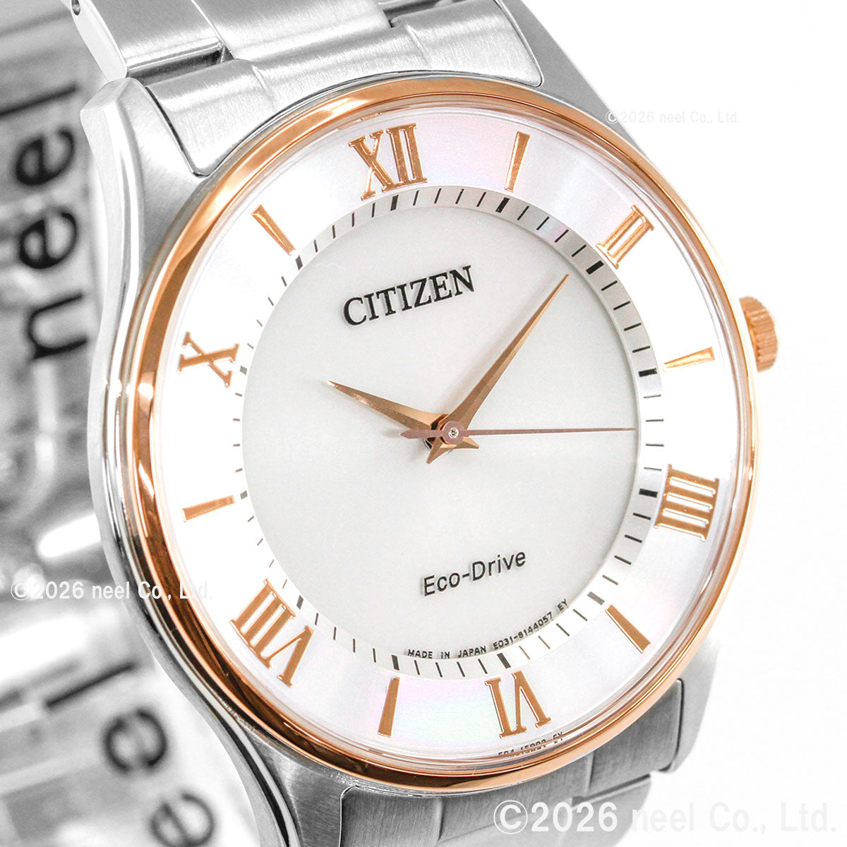 シチズン コレクション CITIZEN COLLECTION エコドライブ ソーラー 腕時計 薄型ペアモデル メンズ BJ6484-50A