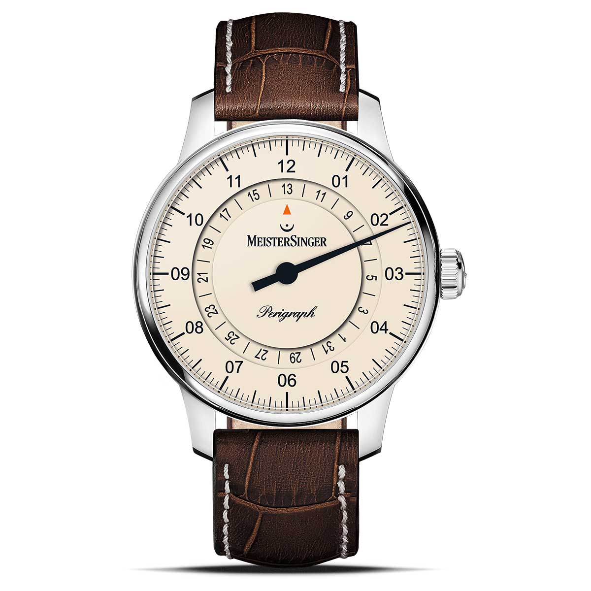 マイスタージンガー MeisterSinger ペリグラフ アイボリー Perigraph Ivory 自動巻き 腕時計 メンズ レディース BM1103【2026 新作】【60回分割手数料無料！】