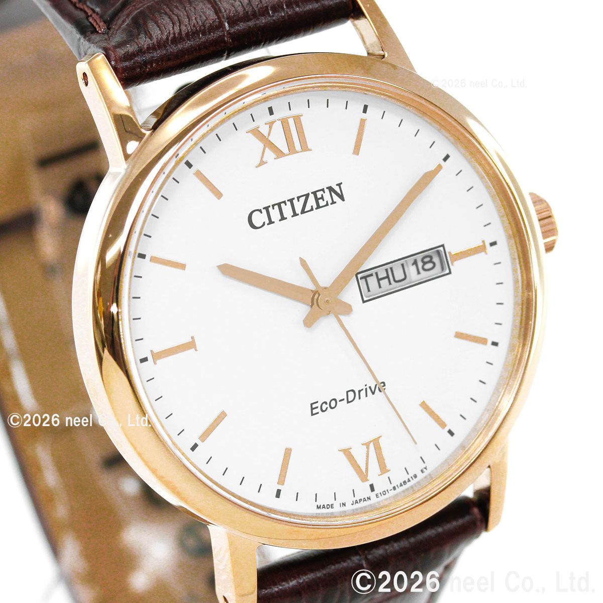 シチズン コレクション CITIZEN COLLECTION エコドライブ ソーラー 腕時計 メンズ ペアウォッチ デイデイト BM9012-02A