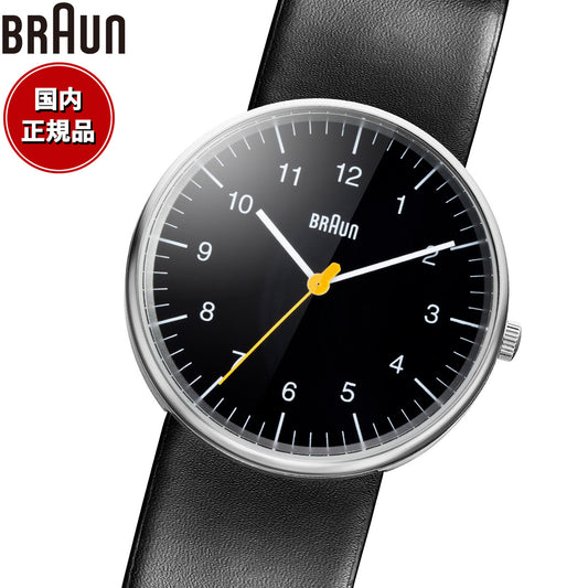 BRAUN ブラウン 腕時計 メンズ レディース BN0021BKBKG ブラック レザー