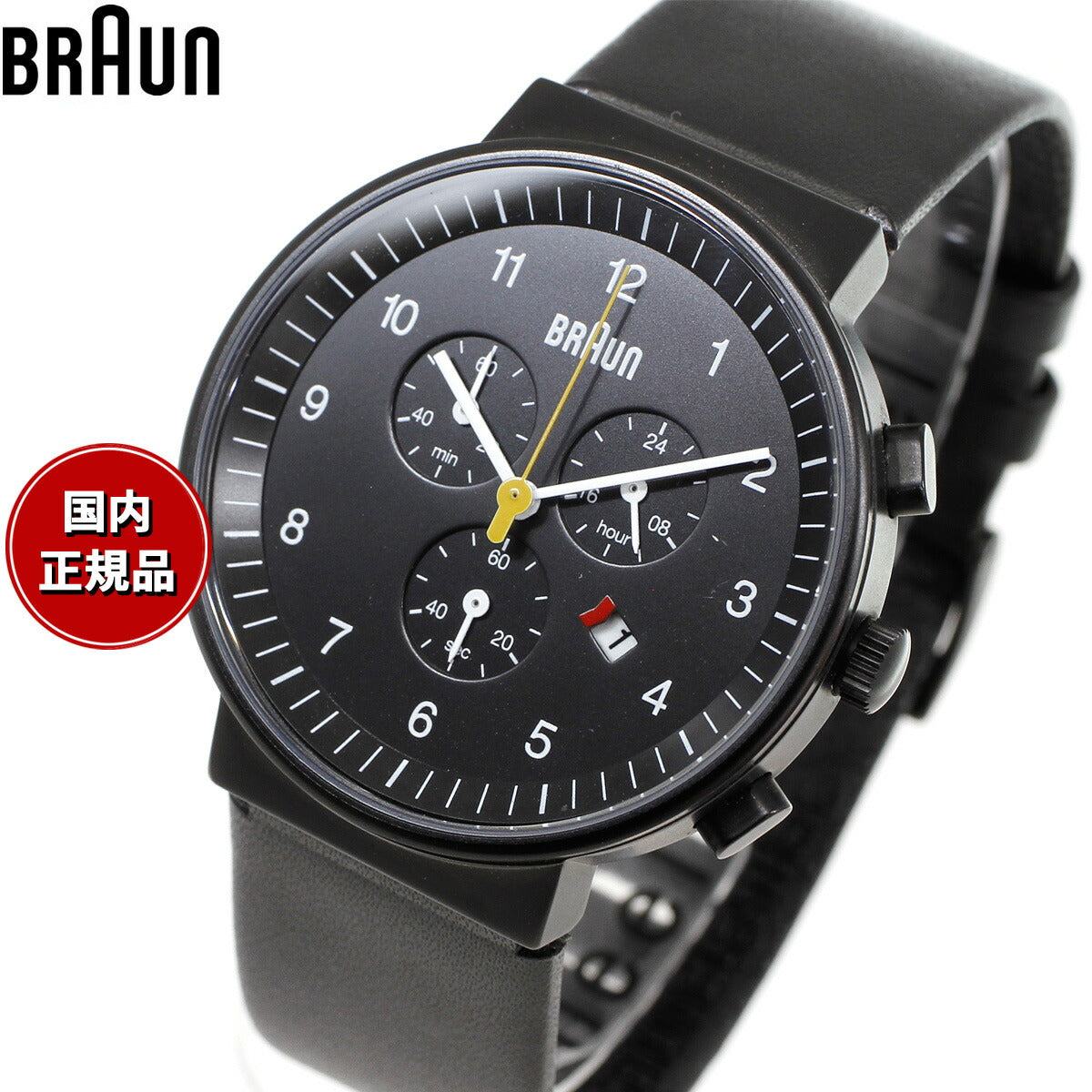 BRAUN ブラウン 腕時計 メンズ レディース BN0035BKBKG クロノグラフ