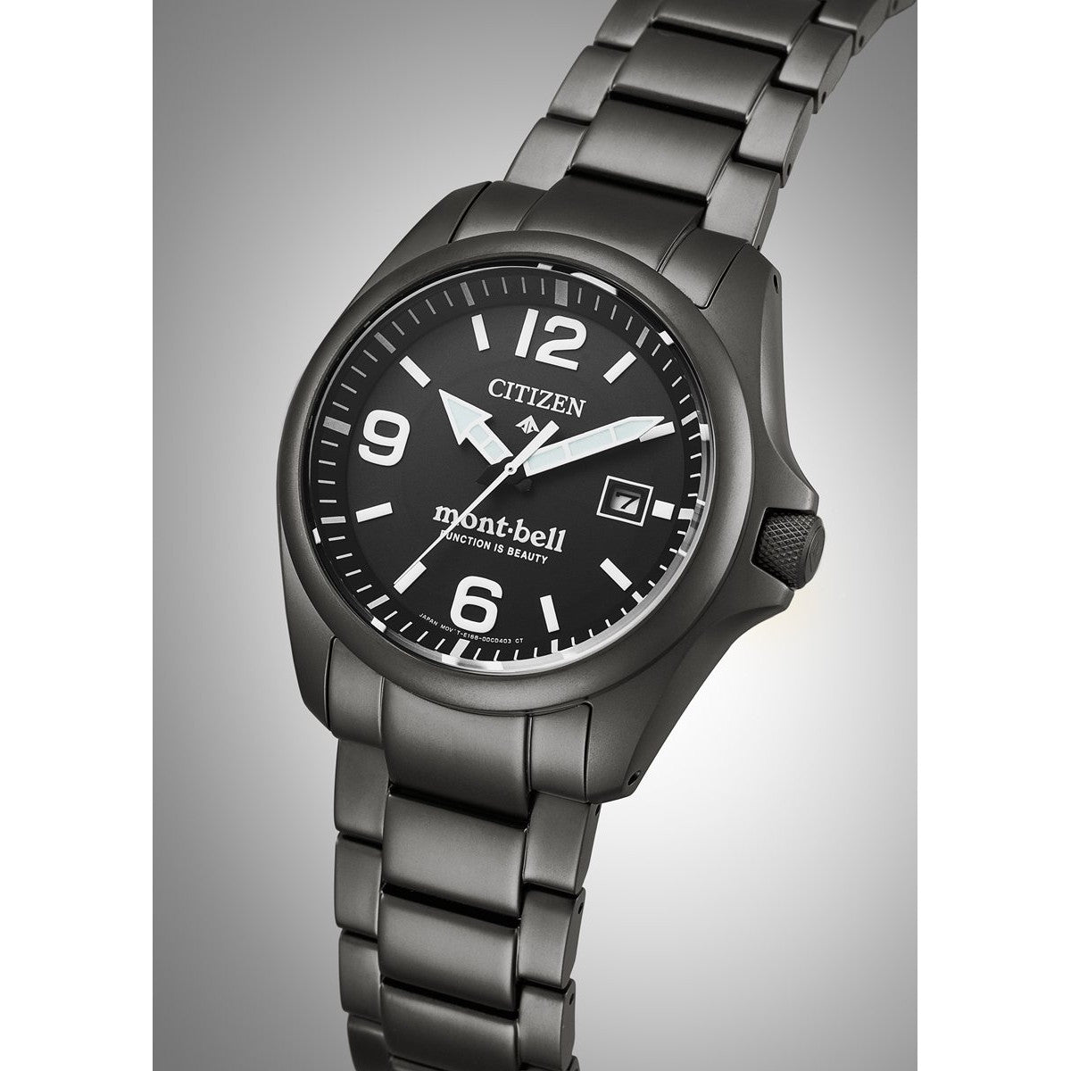 シチズン プロマスター ランド エコドライブ CITIZEN PROMASTER × mont-bell 限定モデル 腕時計 メンズ BN0245-58E ソーラー LAND モンベル【2025 新作】