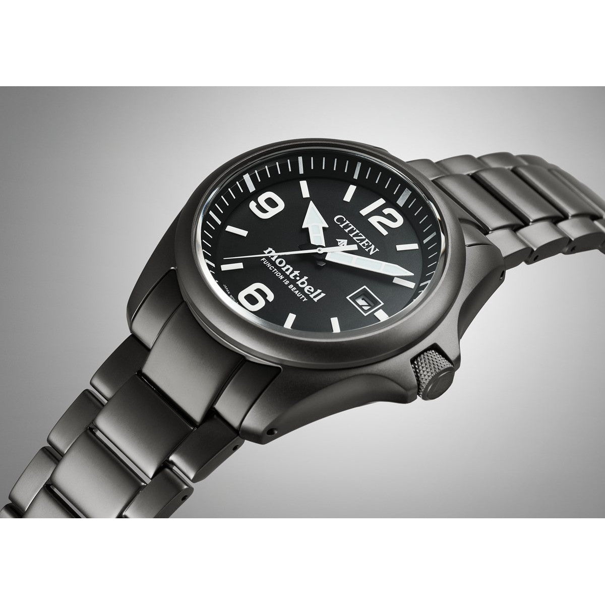 シチズン プロマスター ランド エコドライブ CITIZEN PROMASTER × mont-bell 限定モデル 腕時計 メンズ BN0245-58E ソーラー LAND モンベル【2025 新作】