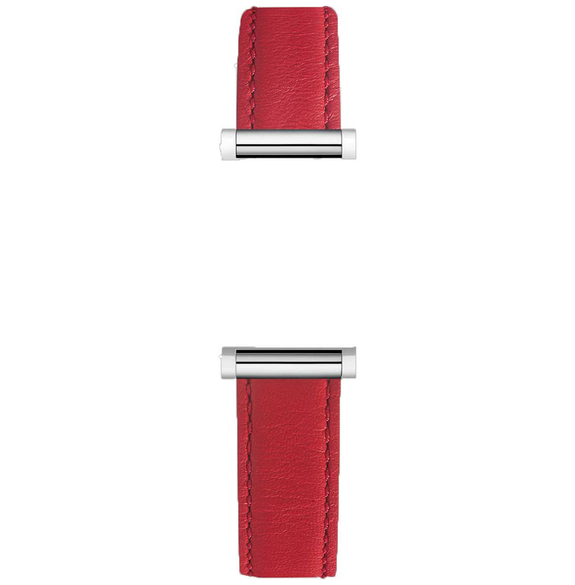 エルブラン HERBELIN アンタレス ANTARES 専用 替えバンド ベルト レディース BRAC17048A25 シングル ストラップ シルバー ROUGE POMODORO レッド
