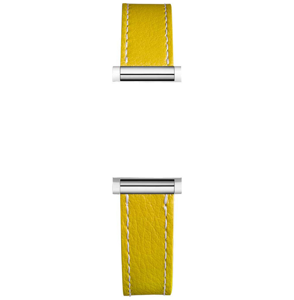 エルブラン HERBELIN アンタレス ANTARES 専用 替えバンド ベルト レディース BRAC17048A40 シングル ストラップ シルバー JAUNE イエロー