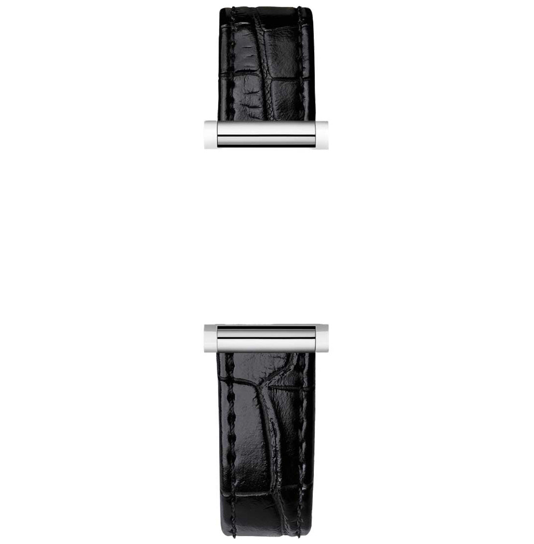 エルブラン HERBELIN アンタレス ANTARES 専用 替えバンド ベルト レディース BRAC17048A59 シングル ストラップ シルバー COCO VINTAGE NOIR クロコ型押し ブラック