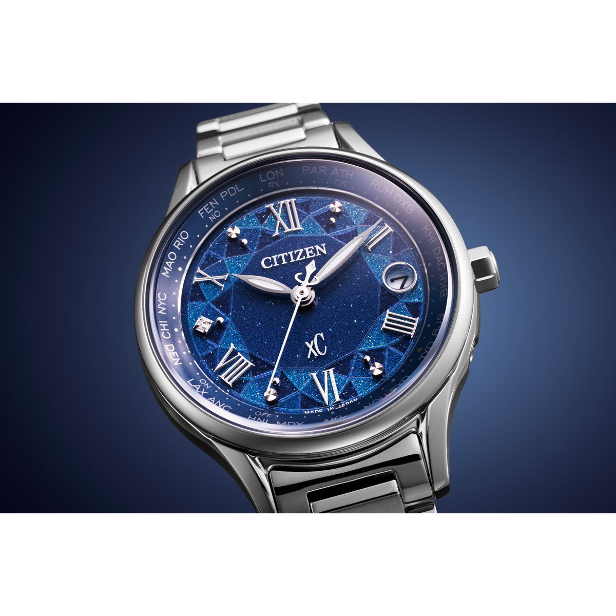 シチズン CITIZEN ATTESA ＆ xC エコドライブ 電波時計 限定 ペアモデル メンズ レディース BY1000-51L EC1160-71L DEAR Collection【2025 新作】