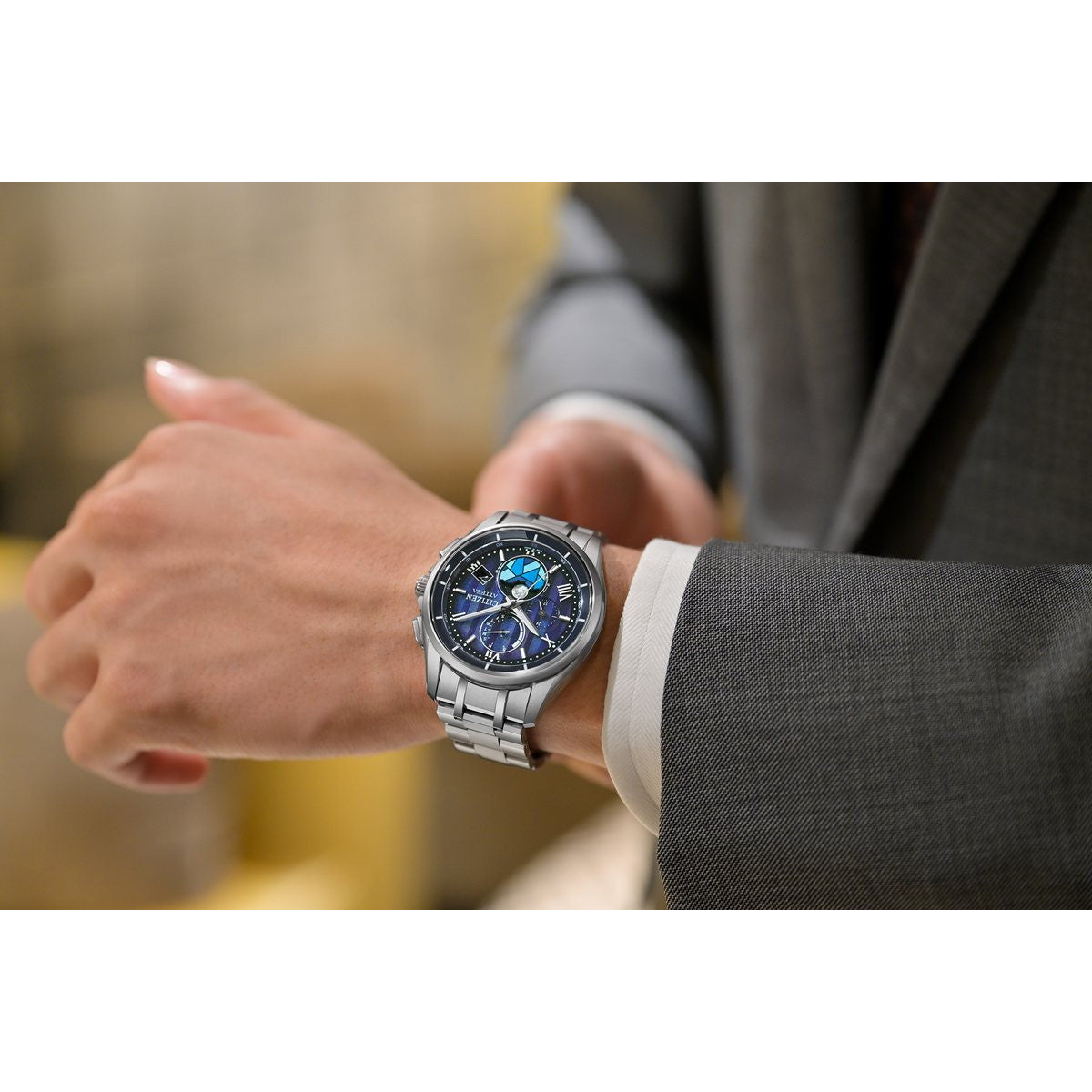 シチズン CITIZEN ATTESA ＆ xC エコドライブ 電波時計 限定 ペアモデル メンズ レディース BY1000-51L EC1160-71L DEAR Collection【2025 新作】