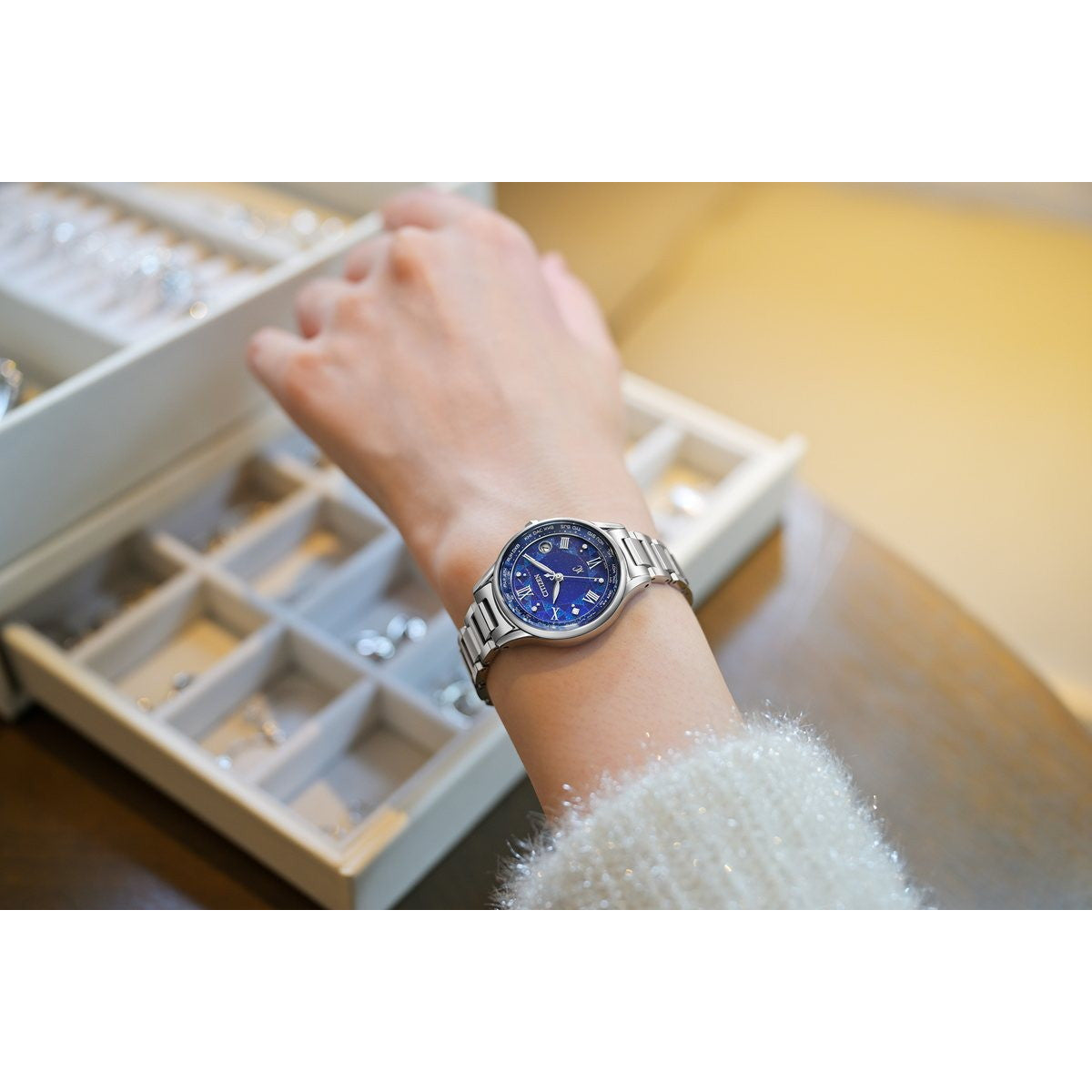 シチズン CITIZEN ATTESA ＆ xC エコドライブ 電波時計 限定 ペアモデル メンズ レディース BY1000-51L EC1160-71L DEAR Collection【2025 新作】