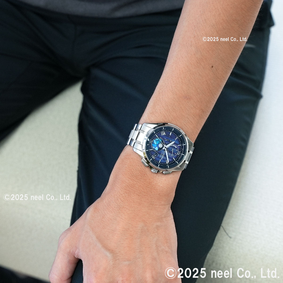 シチズン アテッサ CITIZEN ATTESA エコドライブ 電波時計 限定 腕時計 ペア メンズ ダイレクトフライト ムーンフェイズ BY1000-51L DEAR Collection【2025 新作】