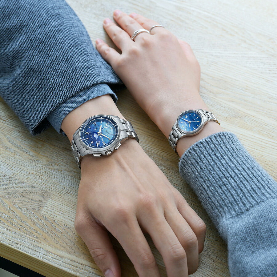 シチズン CITIZEN ATTESA ＆ xC エコドライブ 電波時計 限定 ペアモデル メンズ レディース BY1000-69L ES9491-50L アテッサ クロスシー DEAR Collection Limited Pair Model【2026 新作】