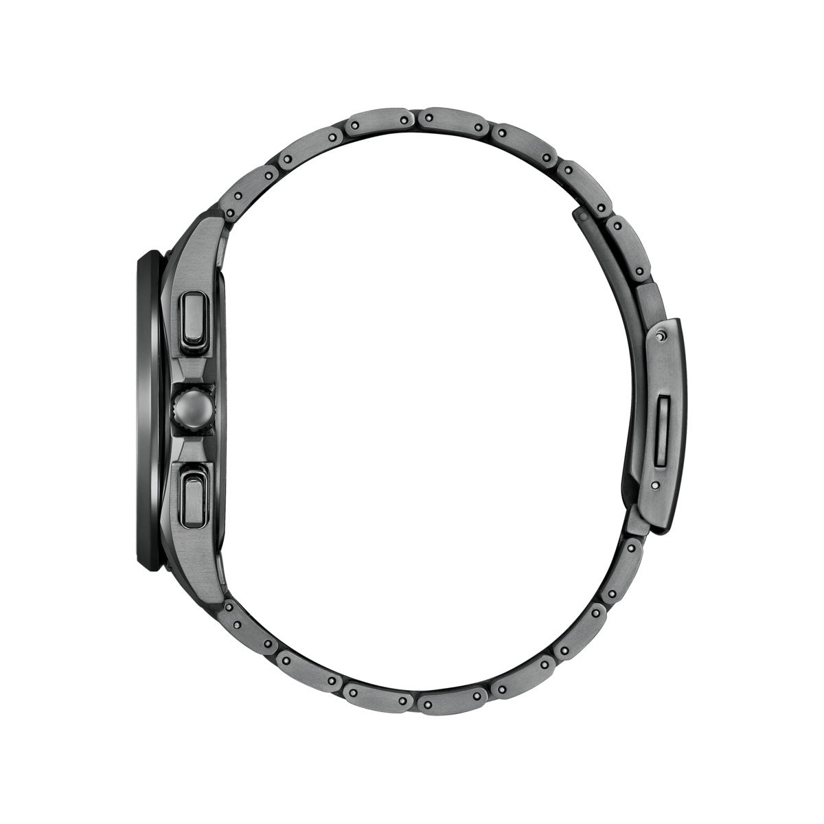 シチズン アテッサ CITIZEN ATTESA エコドライブ 電波時計 限定 腕時計 BY1005-73Z ダイレクトフライト ムーンフェイズ Black Titanium Series【2026 新作】