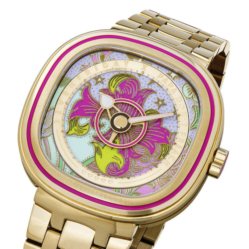 セブンフライデー SEVENFRIDAY C2/01 C-Series PAPA DON'T PREACH コラボモデル 腕時計 メンズ レディース
