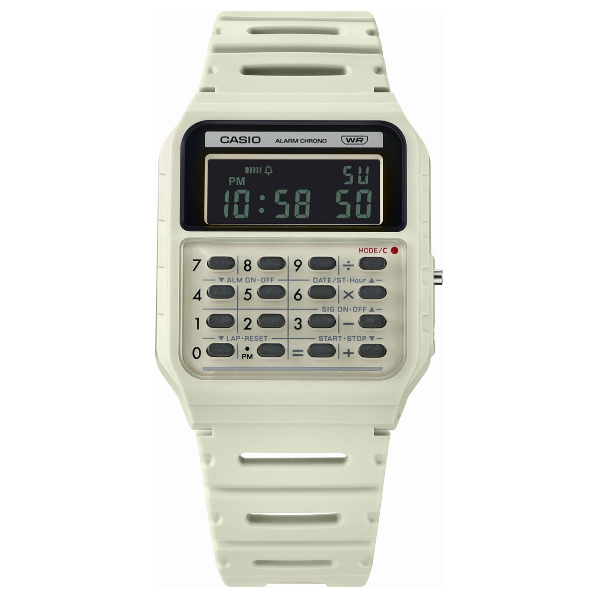 カシオ クラシック CASIO CLASSIC デジタル 限定モデル 腕時計 CA-53WB-8BJF パーソナル電卓 カシオミニ オマージュ Heritage Colors アイボリー【2024 新作】