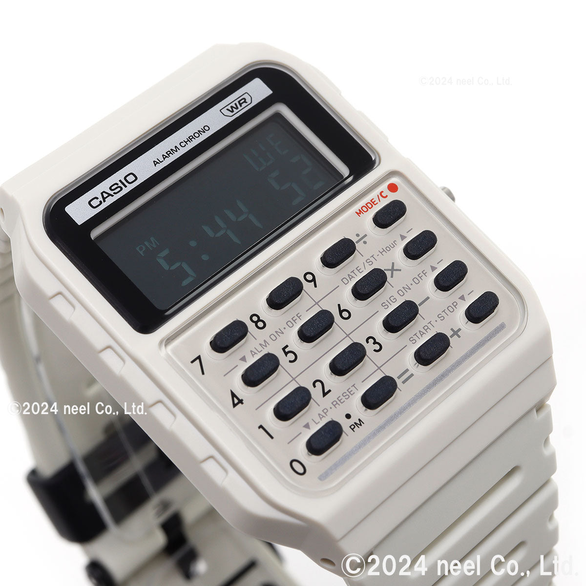 カシオ クラシック CASIO CLASSIC デジタル 限定モデル 腕時計 CA-53WB-8BJF パーソナル電卓 カシオミニ オマージュ Heritage Colors アイボリー【2024 新作】