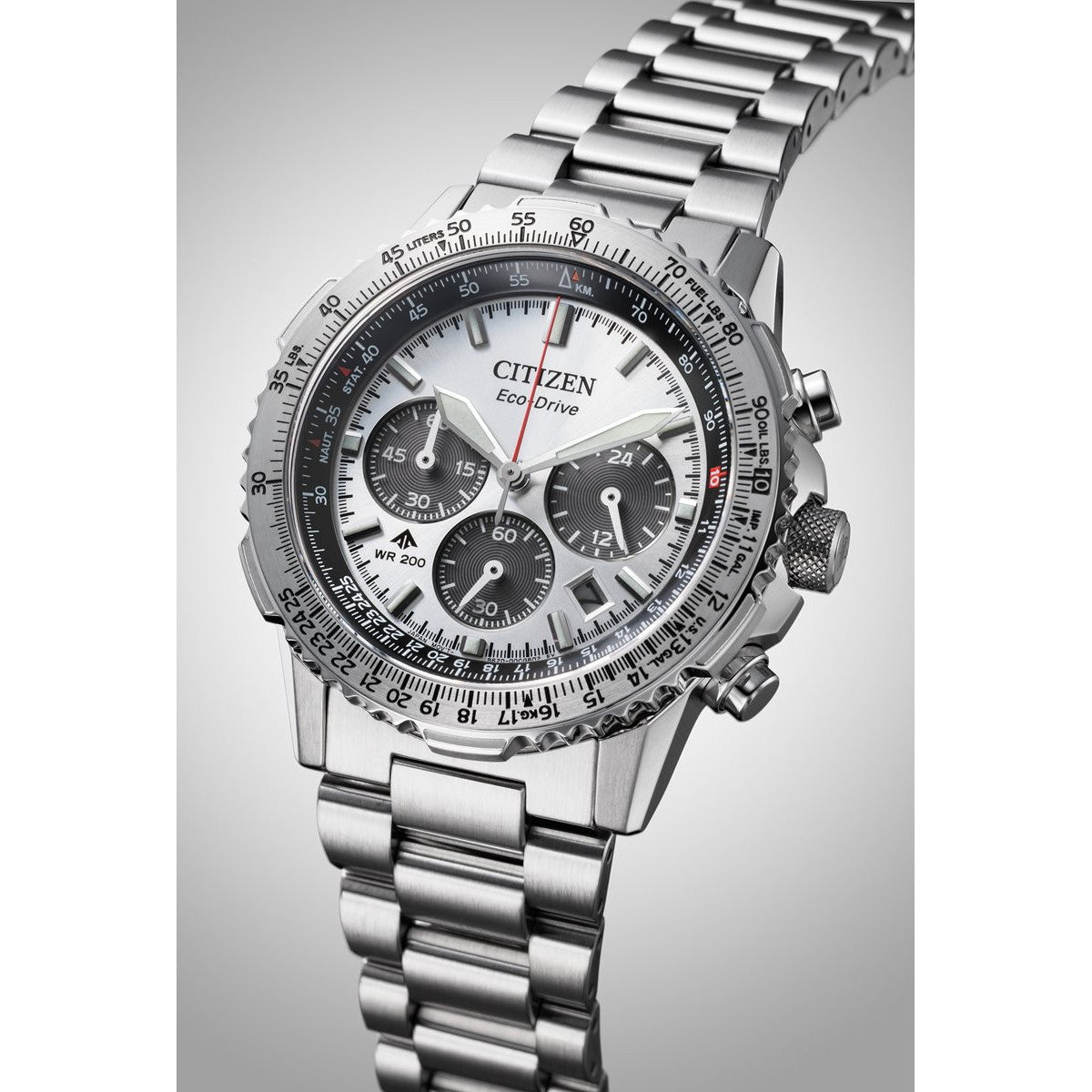 シチズン プロマスター スカイ CITIZEN PROMASTER SKY エコドライブ 電波時計 腕時計 メンズ CA4660-61A シルバー【2025 新作】