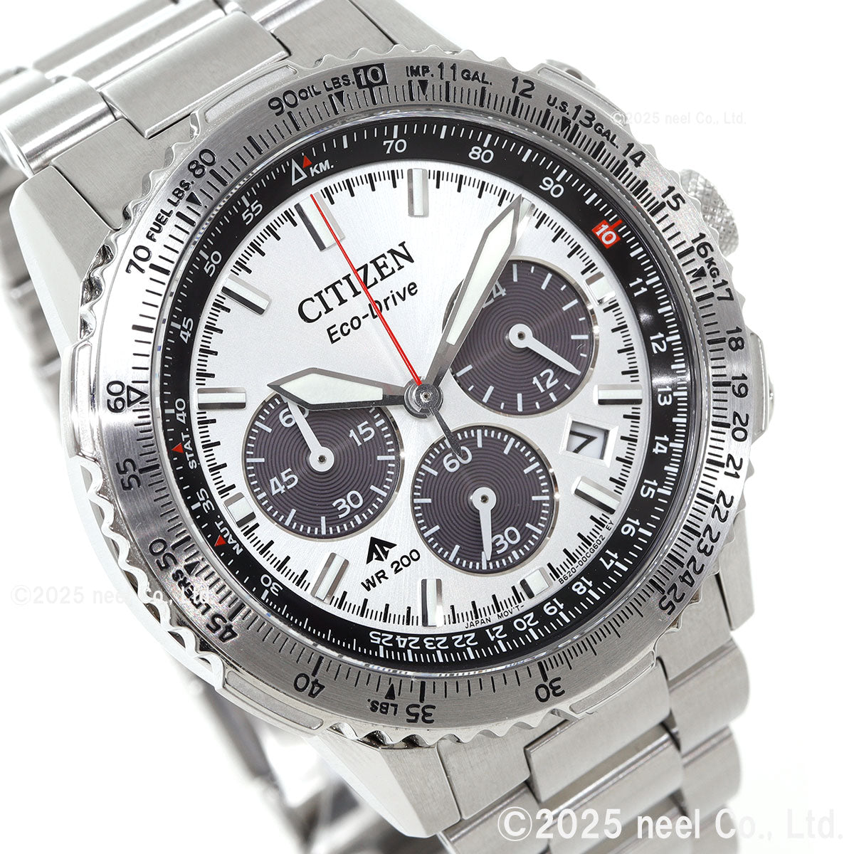 シチズン プロマスター スカイ CITIZEN PROMASTER SKY エコドライブ 電波時計 腕時計 メンズ CA4660-61A シルバー【2025 新作】