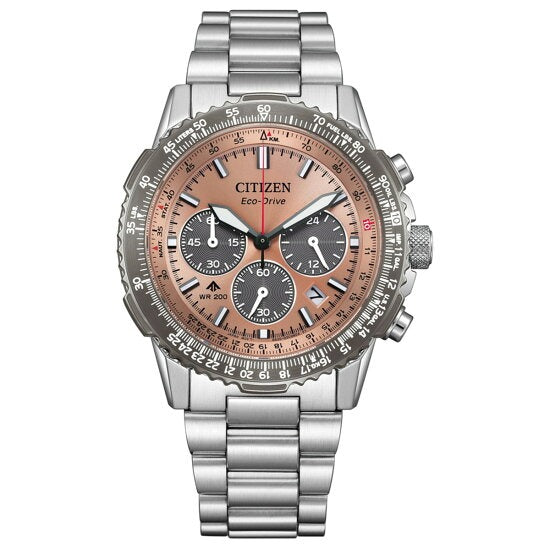 シチズン プロマスター スカイ CITIZEN PROMASTER SKY エコドライブ 電波時計 腕時計 メンズ CA4664-60X サーモン【2025 新作】