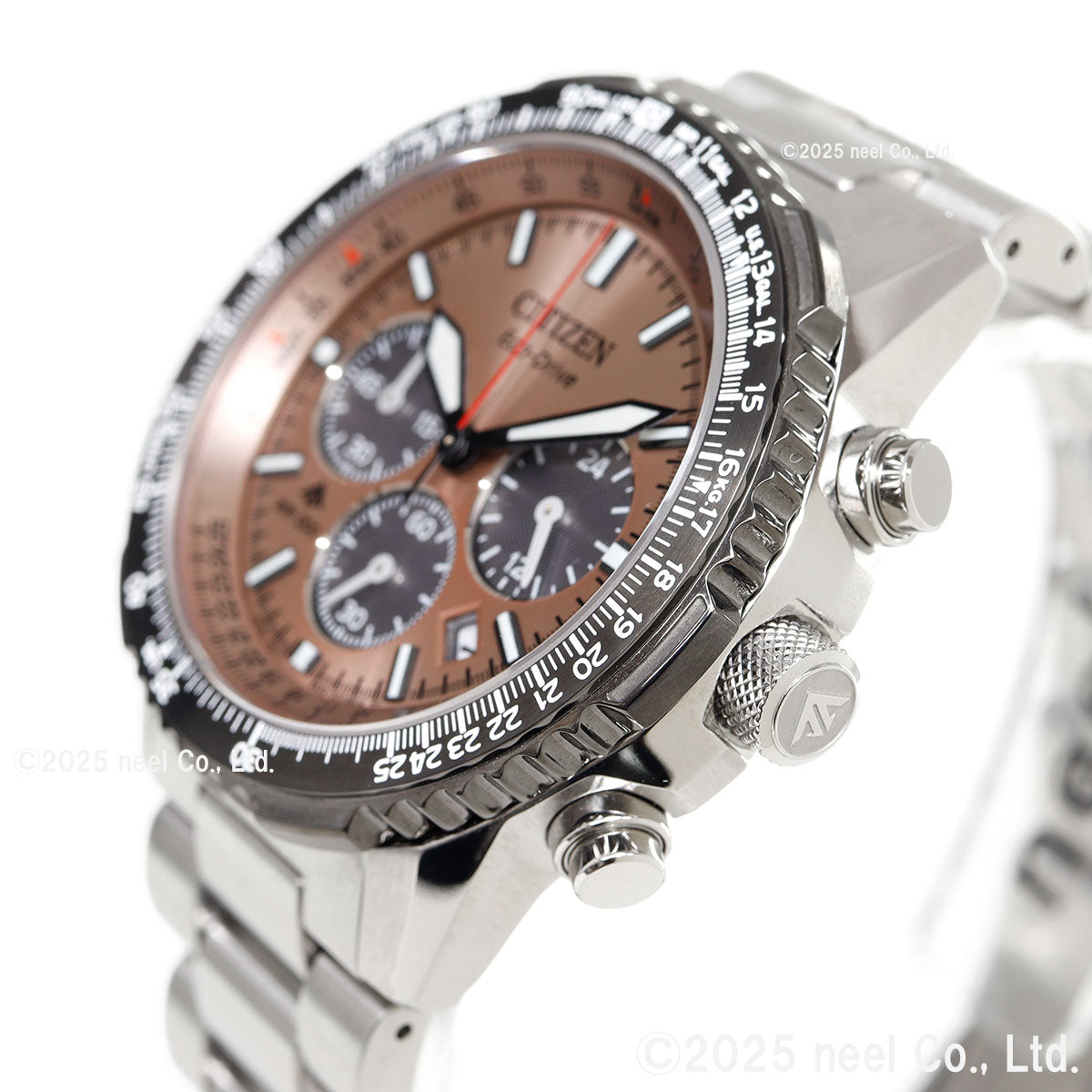 シチズン プロマスター スカイ CITIZEN PROMASTER SKY エコドライブ 電波時計 腕時計 メンズ CA4664-60X サーモン【2025 新作】