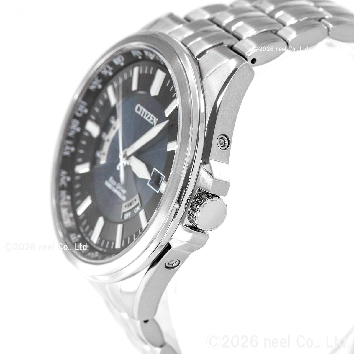 シチズン CITIZEN コレクション エコ・ドライブ Eco-Drive 電波腕時計 メンズ ワールドタイム モデル CB0011-69L