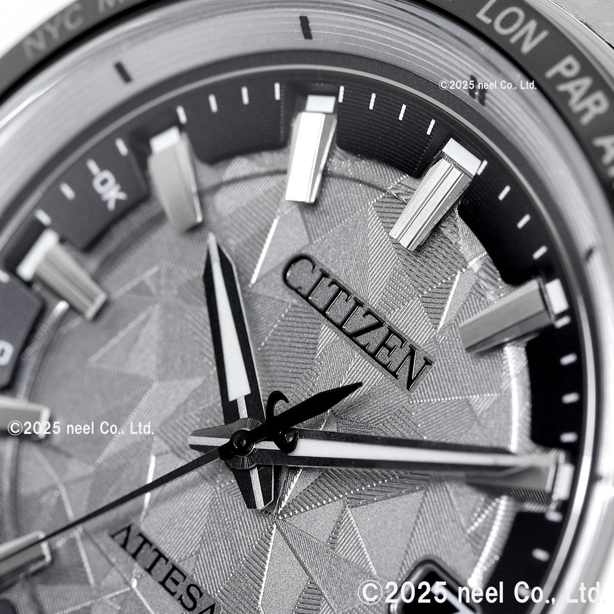 シチズン アテッサ CITIZEN ATTESA エコドライブ 電波時計 限定 腕時計 メンズ CB0284-66A ダイレクトフライト ACT Line Platinum Shine Collection