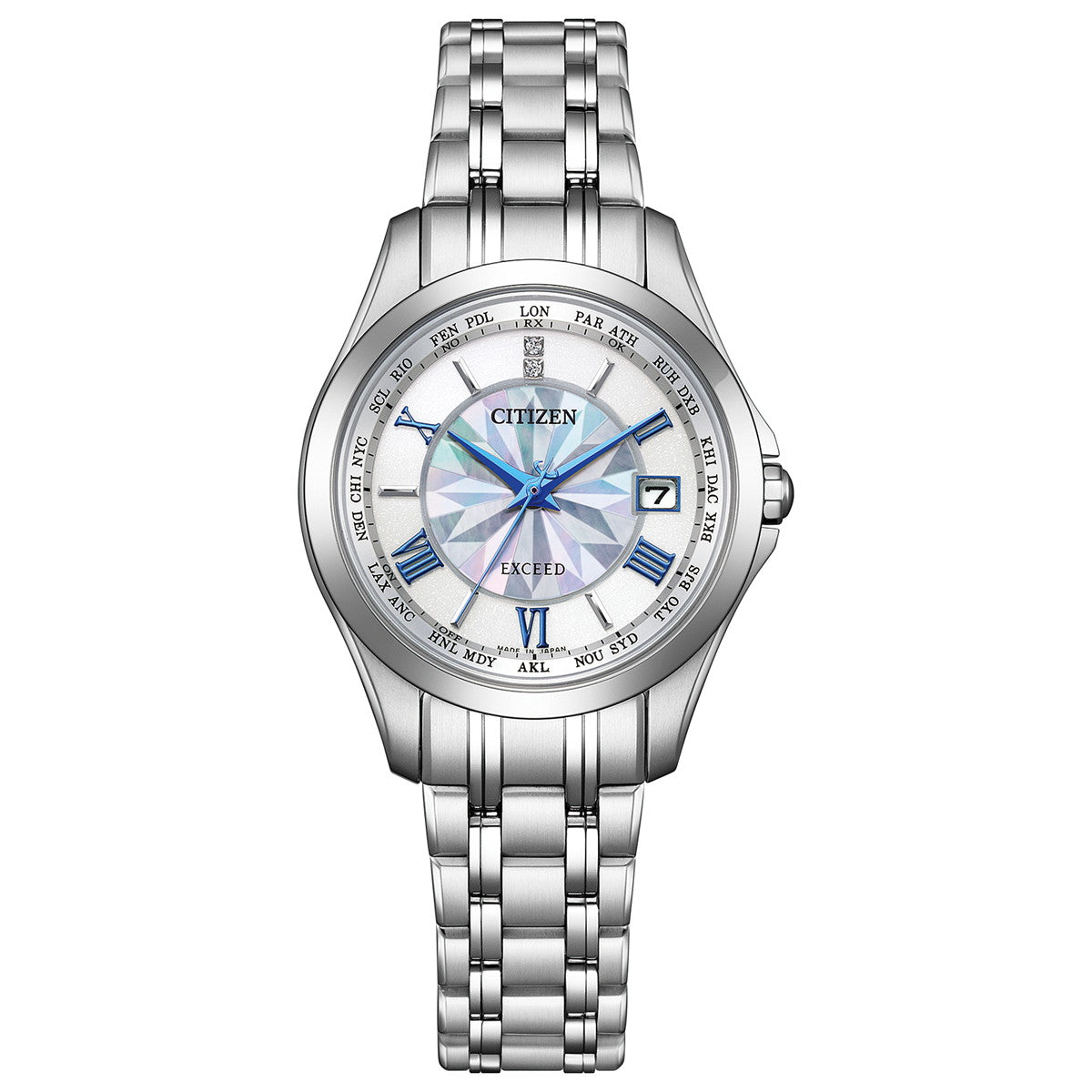 シチズン エクシード CITIZEN EXCEED エコドライブ 電波時計 ダイレクトフライト 限定 腕時計 ペアモデル CB1080-52W EC1120-59W 和傘【2026 新作】