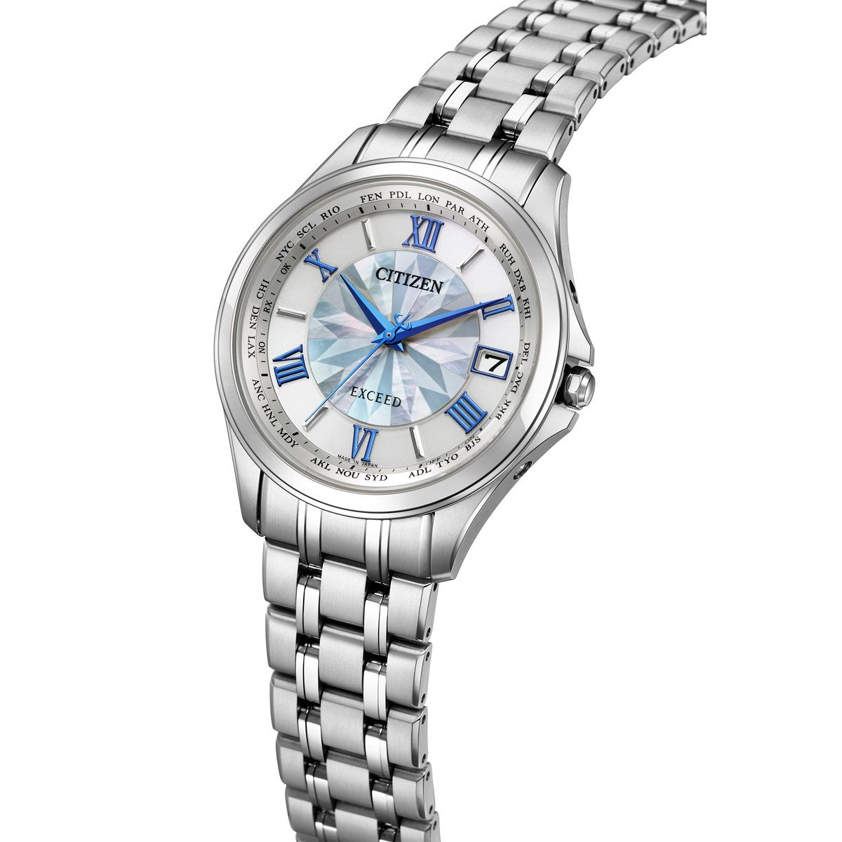 シチズン エクシード CITIZEN EXCEED エコドライブ 電波時計 ダイレクトフライト 限定 腕時計 ペアモデル CB1080-52W EC1120-59W 和傘【2026 新作】