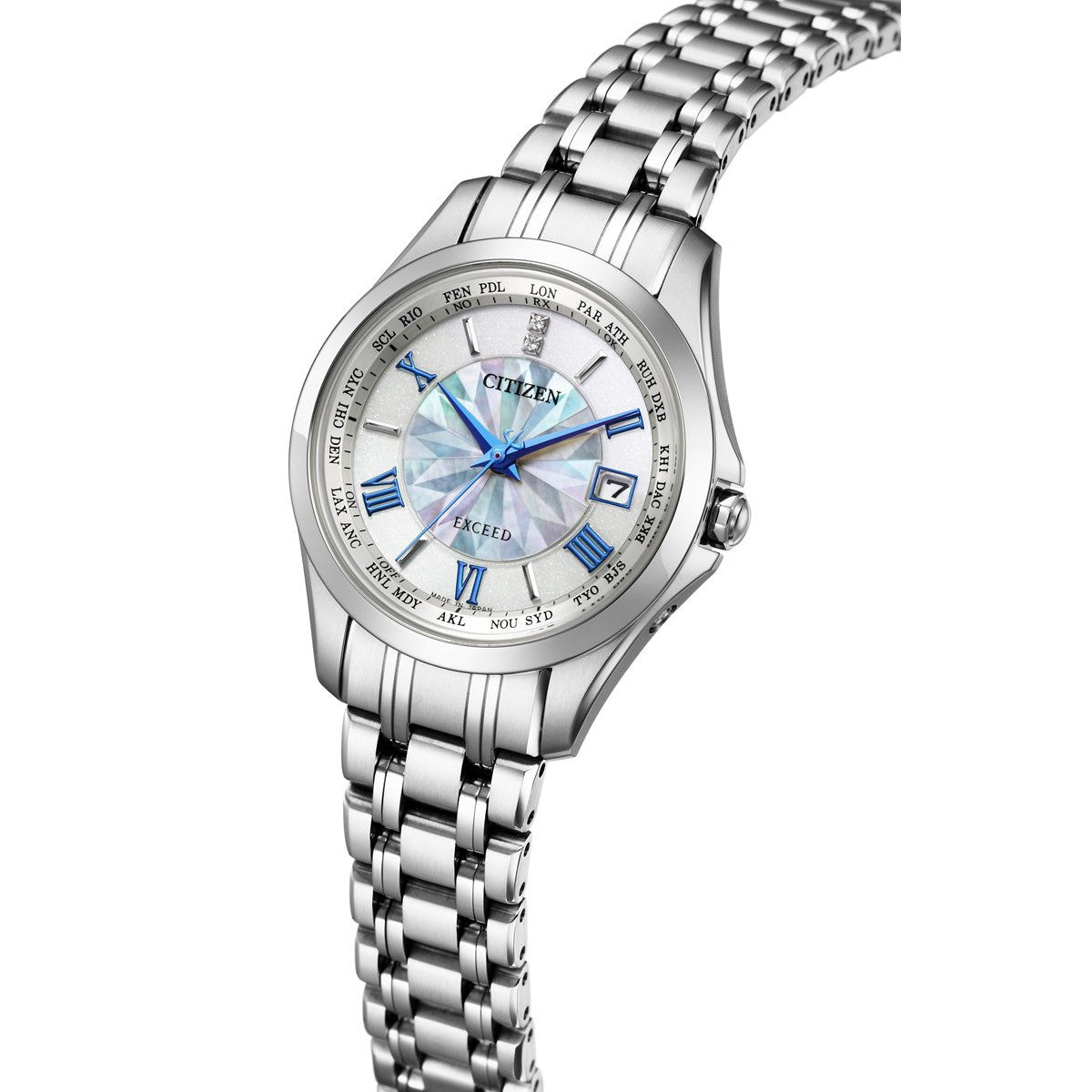 シチズン エクシード CITIZEN EXCEED エコドライブ 電波時計 ダイレクトフライト 限定 腕時計 ペアモデル CB1080-52W EC1120-59W 和傘【2026 新作】