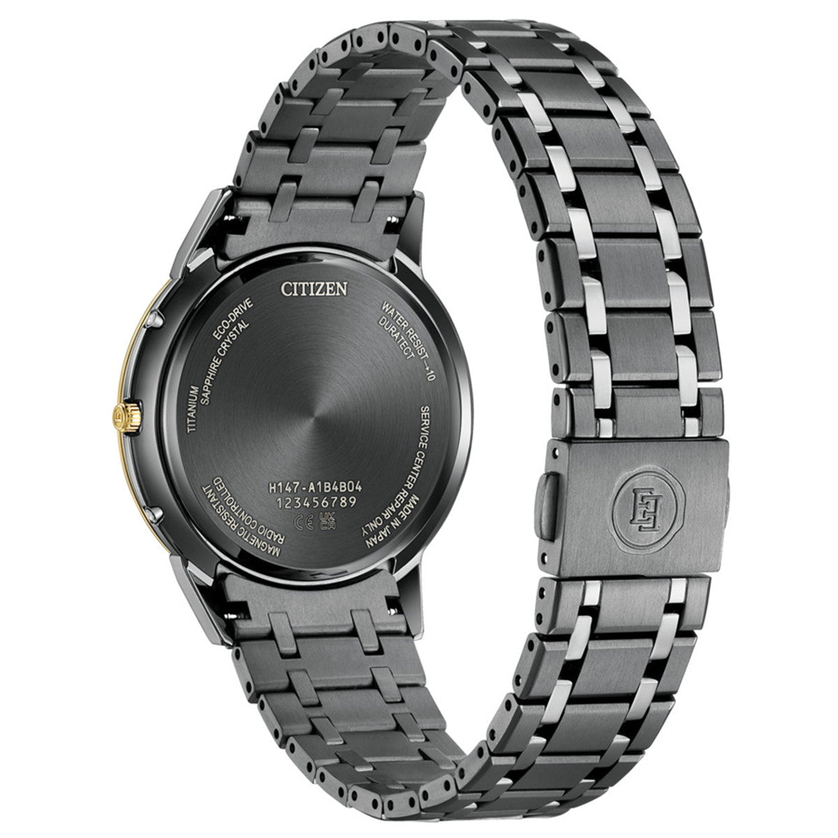 シチズン エクシード CITIZEN EXCEED エコドライブ 電波時計 限定 腕時計 メンズ CB1147-61E ダイレクトフライト LIGHT in BLACK Eco-Drive 50th Anniversary Edition【2026 新作】