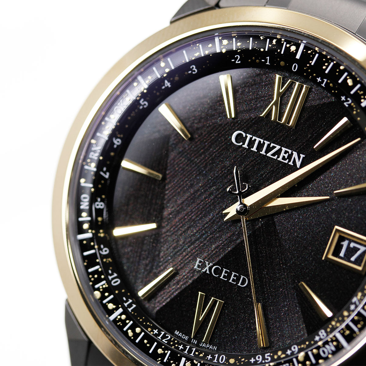 シチズン エクシード CITIZEN EXCEED エコドライブ 電波時計 限定 腕時計 メンズ CB1147-61E ダイレクトフライト LIGHT in BLACK Eco-Drive 50th Anniversary Edition【2026 新作】