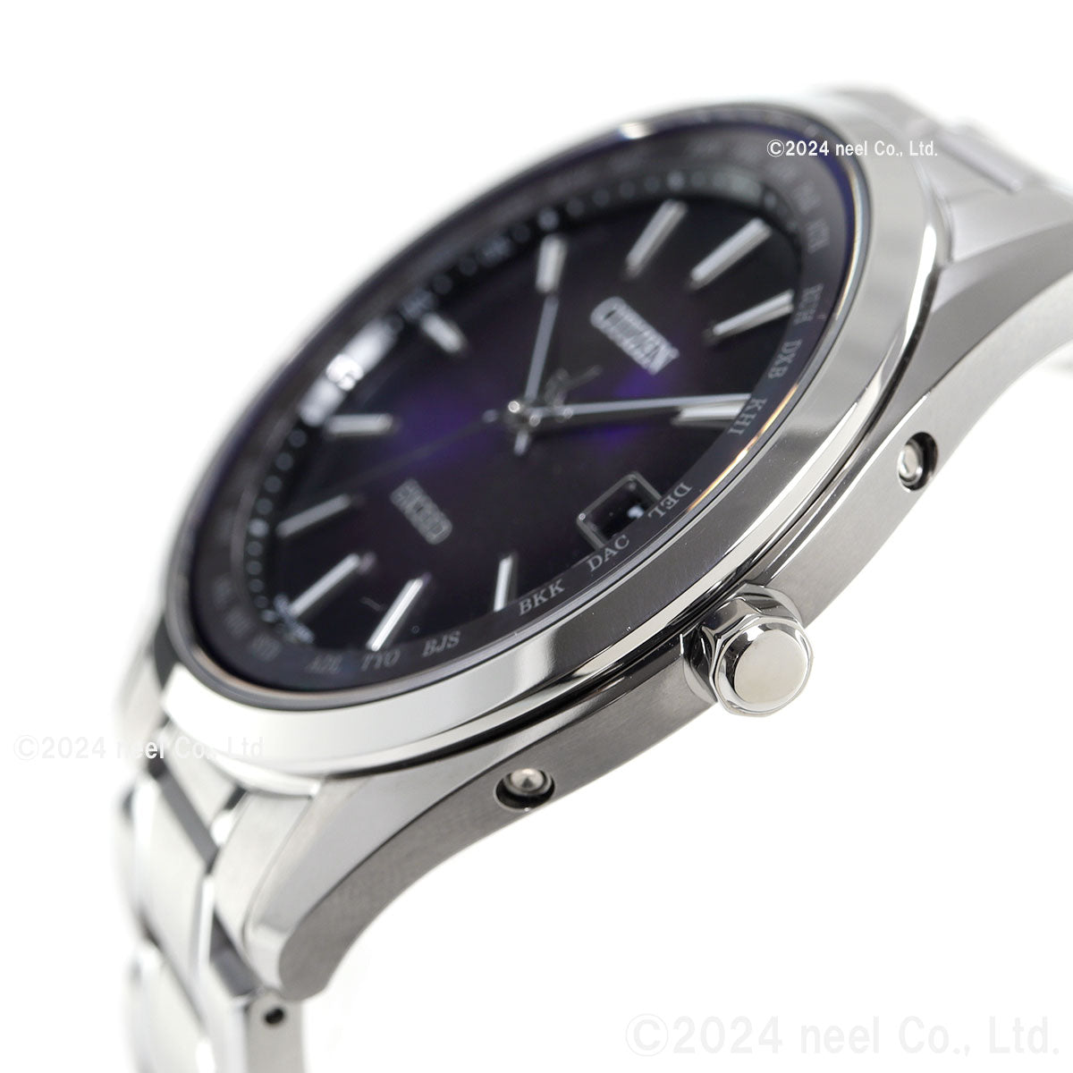 シチズン エクシード CITIZEN EXCEED エコドライブ 電波時計 限定モデル 腕時計 メンズ CB1150-75L ダイレクトフライト UNITE with BLUE【2025 新作】