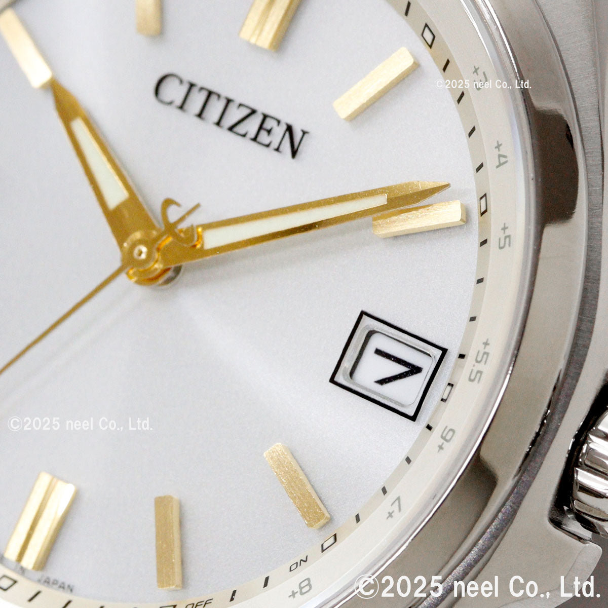 シチズンコレクション CITIZEN COLLECTION エコドライブ 電波時計 ダイレクトフライト 腕時計 メンズ CB1160-55A アイボリー【2026 新作】