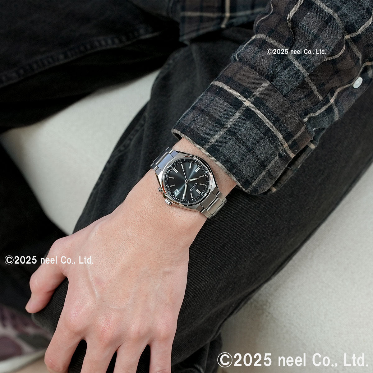 シチズンコレクション CITIZEN COLLECTION エコドライブ 電波時計 ダイレクトフライト 腕時計 メンズ CB1160-55E ブラック【2026 新作】
