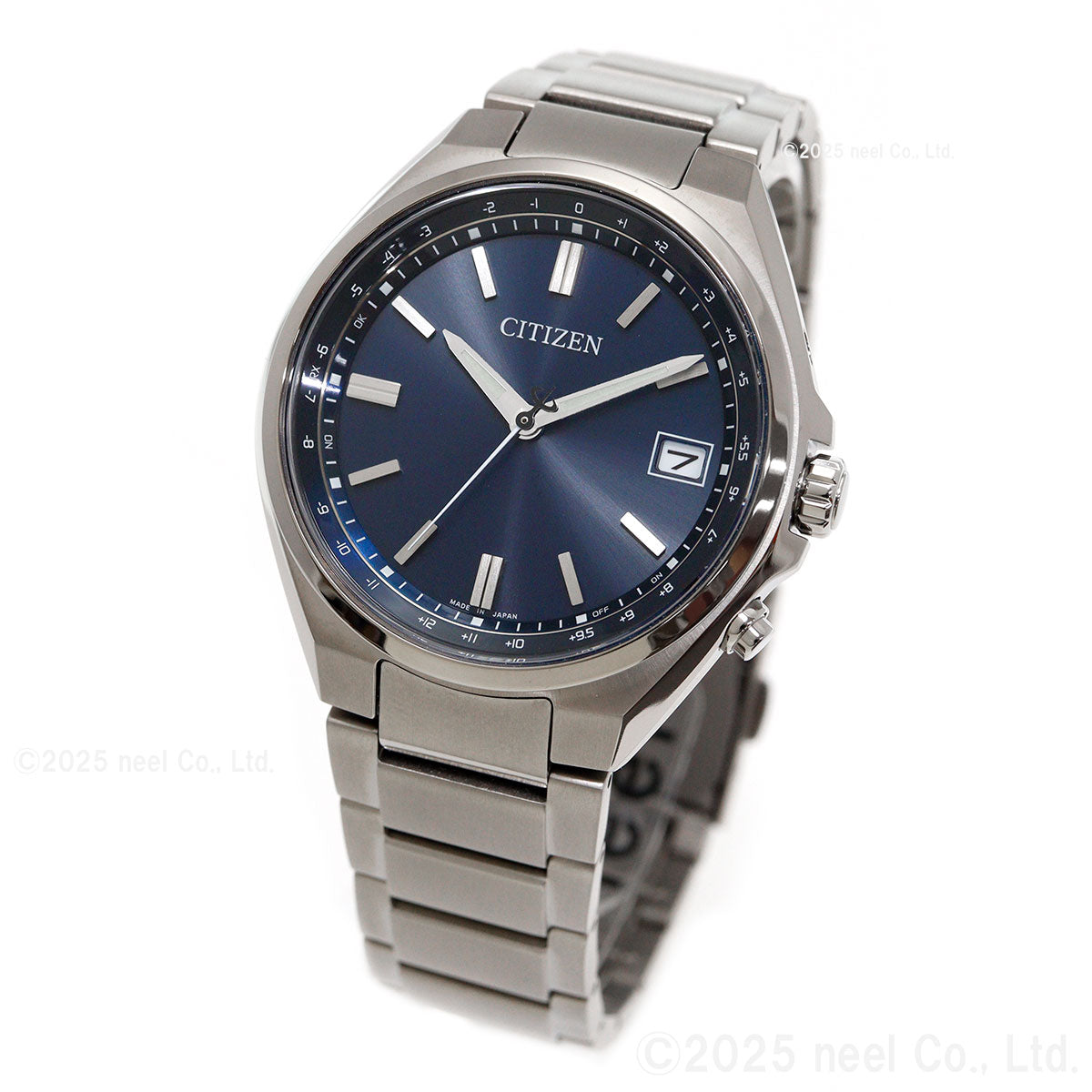 シチズンコレクション CITIZEN COLLECTION エコドライブ 電波時計 ダイレクトフライト 腕時計 メンズ CB1160-55L ネイビー【2026 新作】
