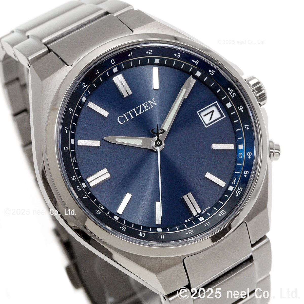 シチズンコレクション CITIZEN COLLECTION エコドライブ 電波時計 ダイレクトフライト 腕時計 メンズ CB1160-55L ネイビー【2026 新作】