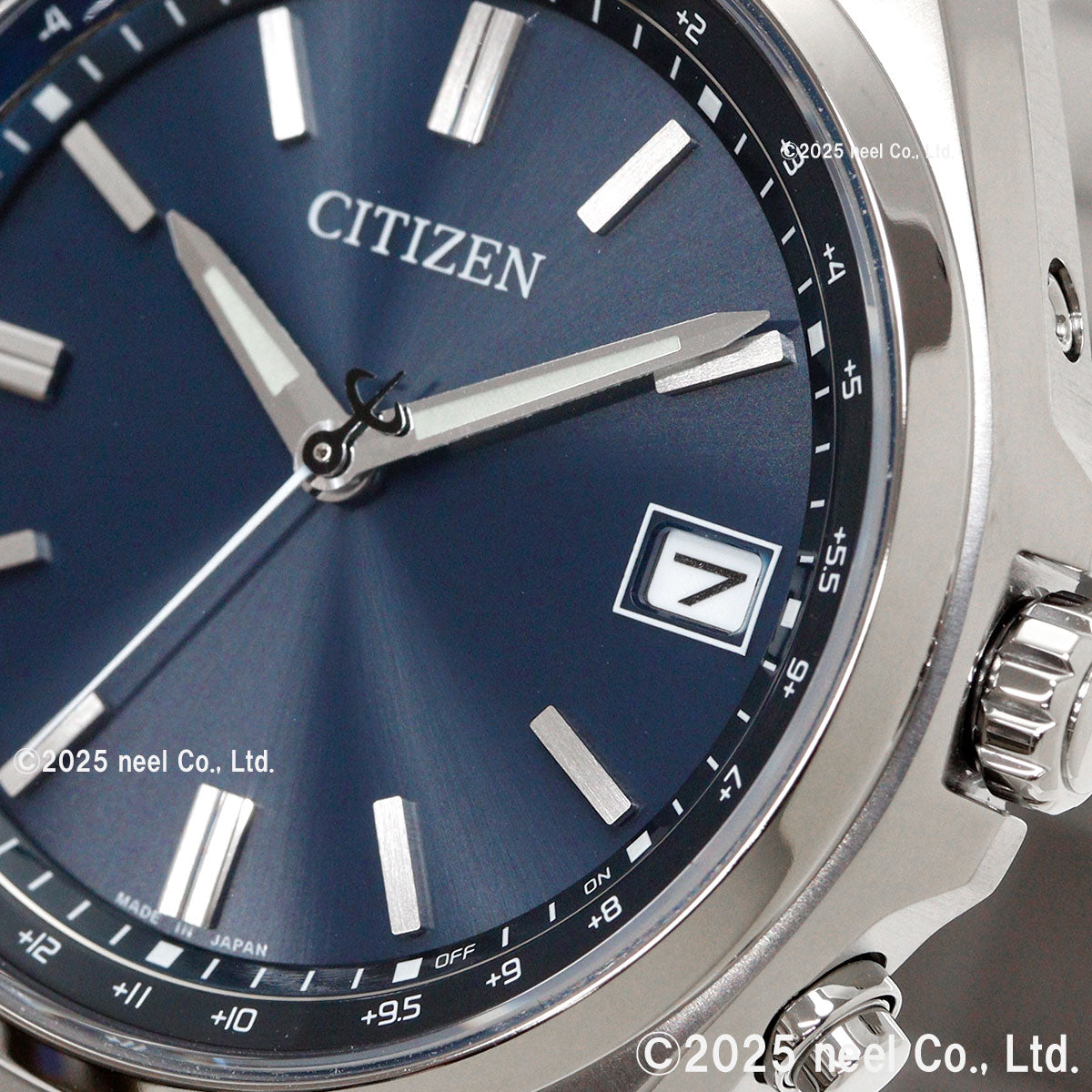 シチズンコレクション CITIZEN COLLECTION エコドライブ 電波時計 ダイレクトフライト 腕時計 メンズ CB1160-55L ネイビー【2026 新作】