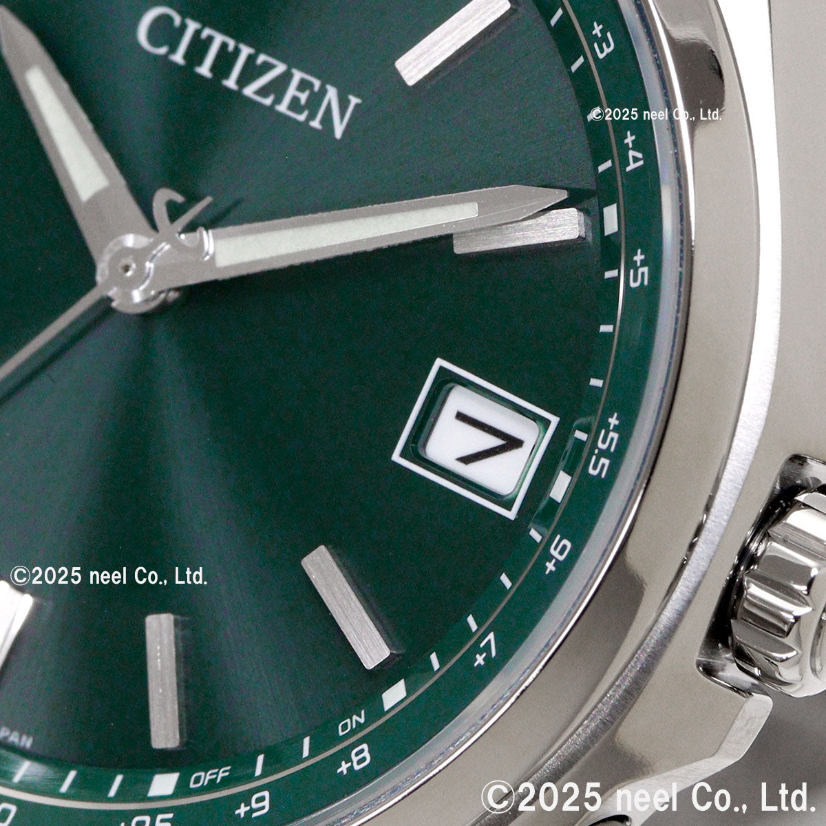 シチズンコレクション CITIZEN COLLECTION エコドライブ 電波時計 ダイレクトフライト 腕時計 メンズ CB1160-55W グリーン【2026 新作】