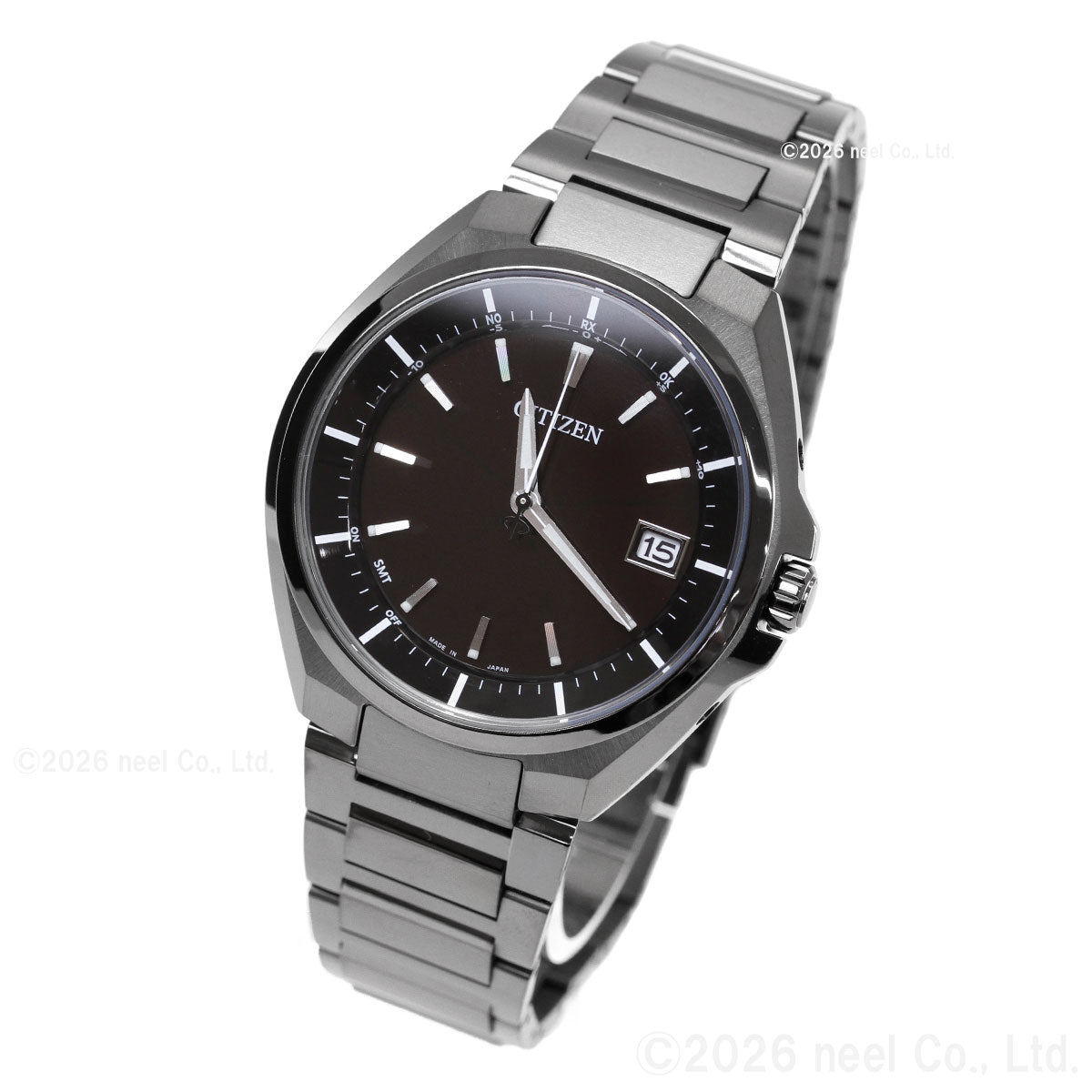 CITIZEN ATTESA アテッサ エコドライブ 電波ソーラー チタン 黒 シチズン アテッサ CITIZEN ATTESA エコドライブ ソーラー 電波時計
