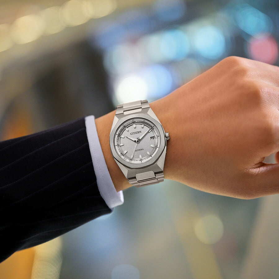 シチズン アテッサ CITIZEN ATTESA エコドライブ 電波時計 腕時計 メンズ CB3040-56H ダイレクトフライト ACT Line【2026 新作】