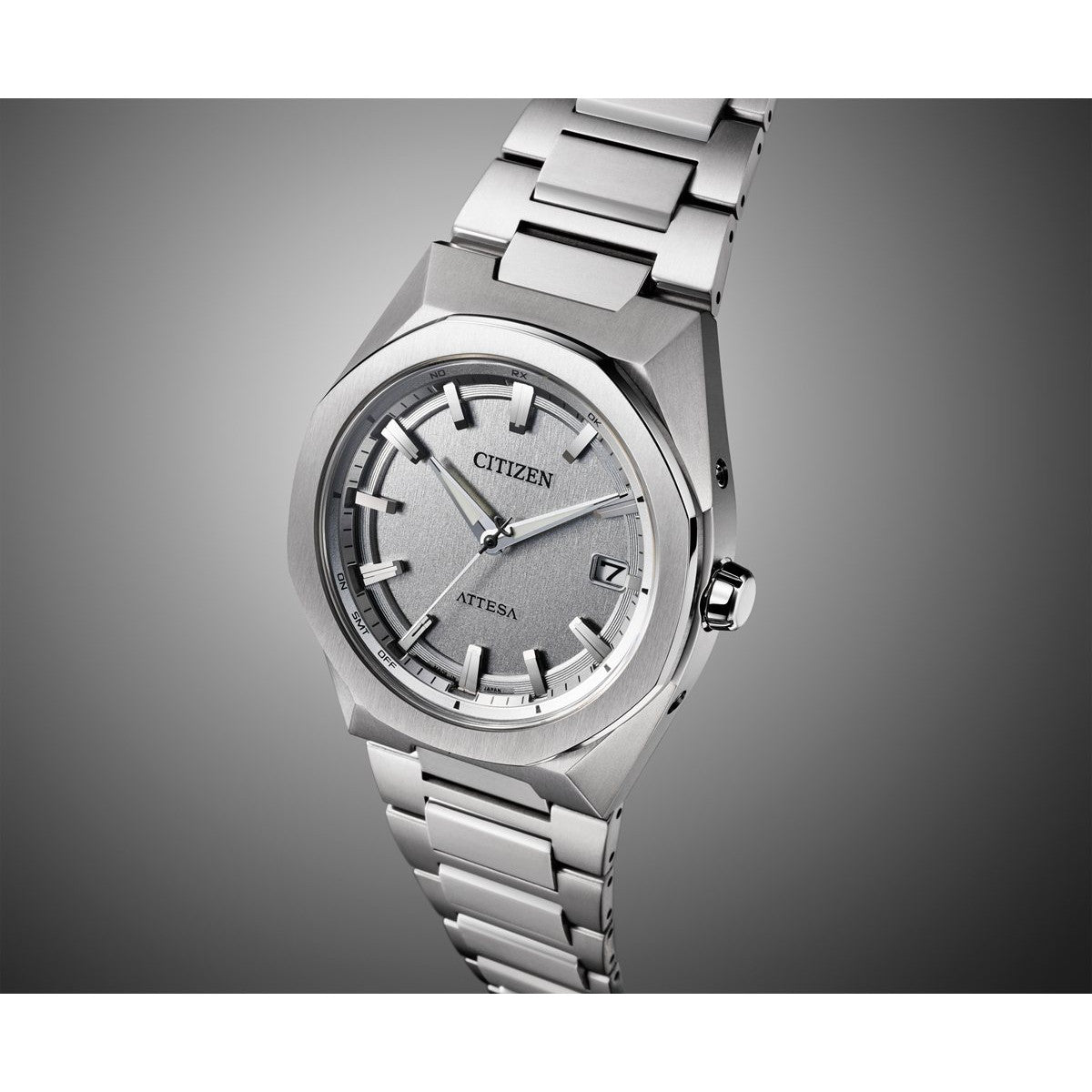 シチズン アテッサ CITIZEN ATTESA エコドライブ 電波時計 腕時計 メンズ CB3040-56H ダイレクトフライト ACT Line【2026 新作】
