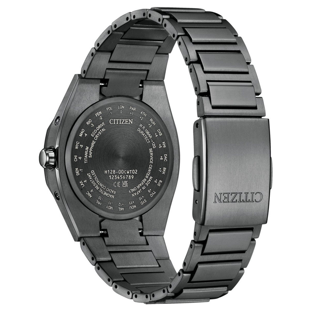 シチズン アテッサ CITIZEN ATTESA エコドライブ 電波時計 腕時計 メンズ CB3045-61L ダイレクトフライト ACT Line Black Titanium Series【2026 新作】