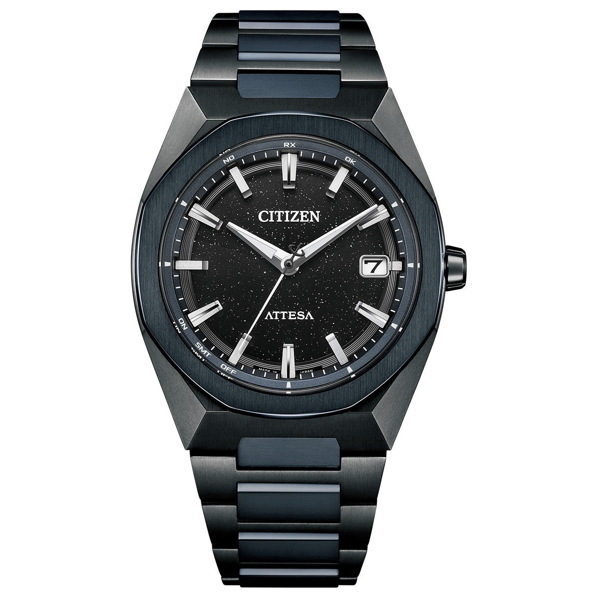 シチズン アテッサ CITIZEN ATTESA エコドライブ 電波時計 限定 腕時計 CB3046-76E ダイレクトフライト ACT Line Blue Universe Collection 第2弾【2025 新作】