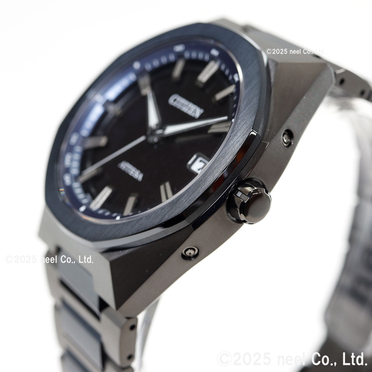 シチズン アテッサ CITIZEN ATTESA エコドライブ 電波時計 限定 腕時計 CB3046-76E ダイレクトフライト ACT Line Blue Universe Collection 第2弾【2025 新作】