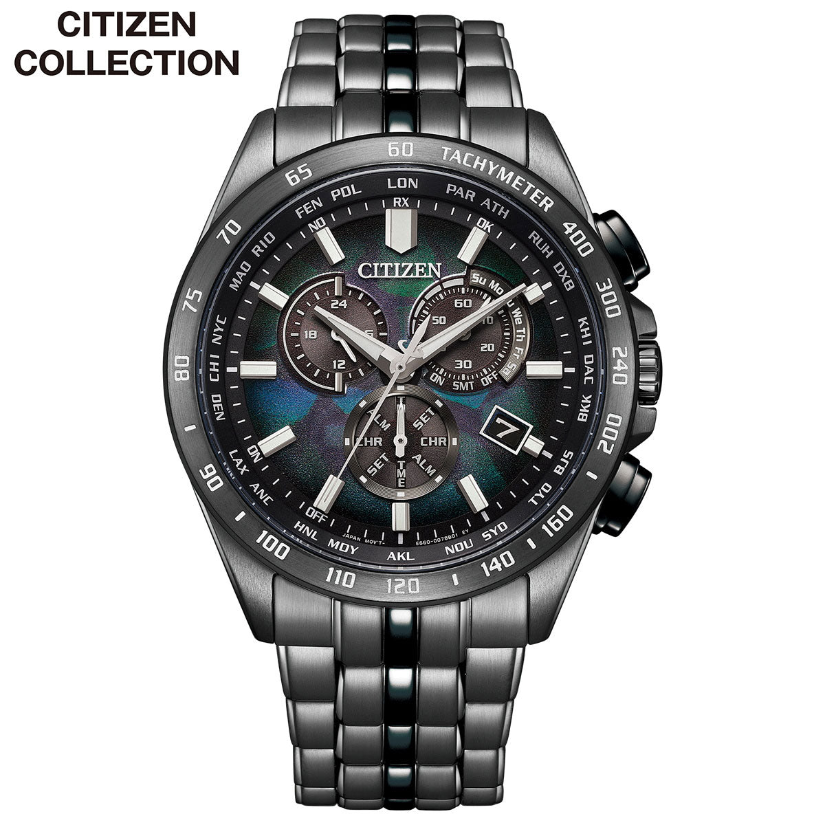 シチズンコレクション CITIZEN COLLECTION エコドライブ 電波時計 限定モデル 腕時計 メンズ ダイレクトフライト CB5878-56E LAYERS of TIME ときの積層【2024 新作】