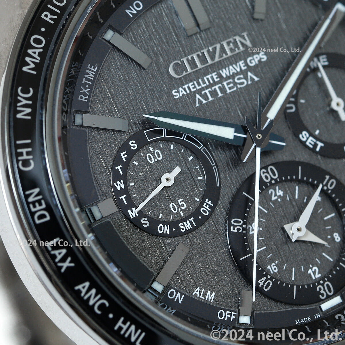 シチズン アテッサ CITIZEN ATTESA エコドライブ GPS衛星電波時計 腕時計 メンズ CC4058-67X ダブルダイレクトフライト ACT Line