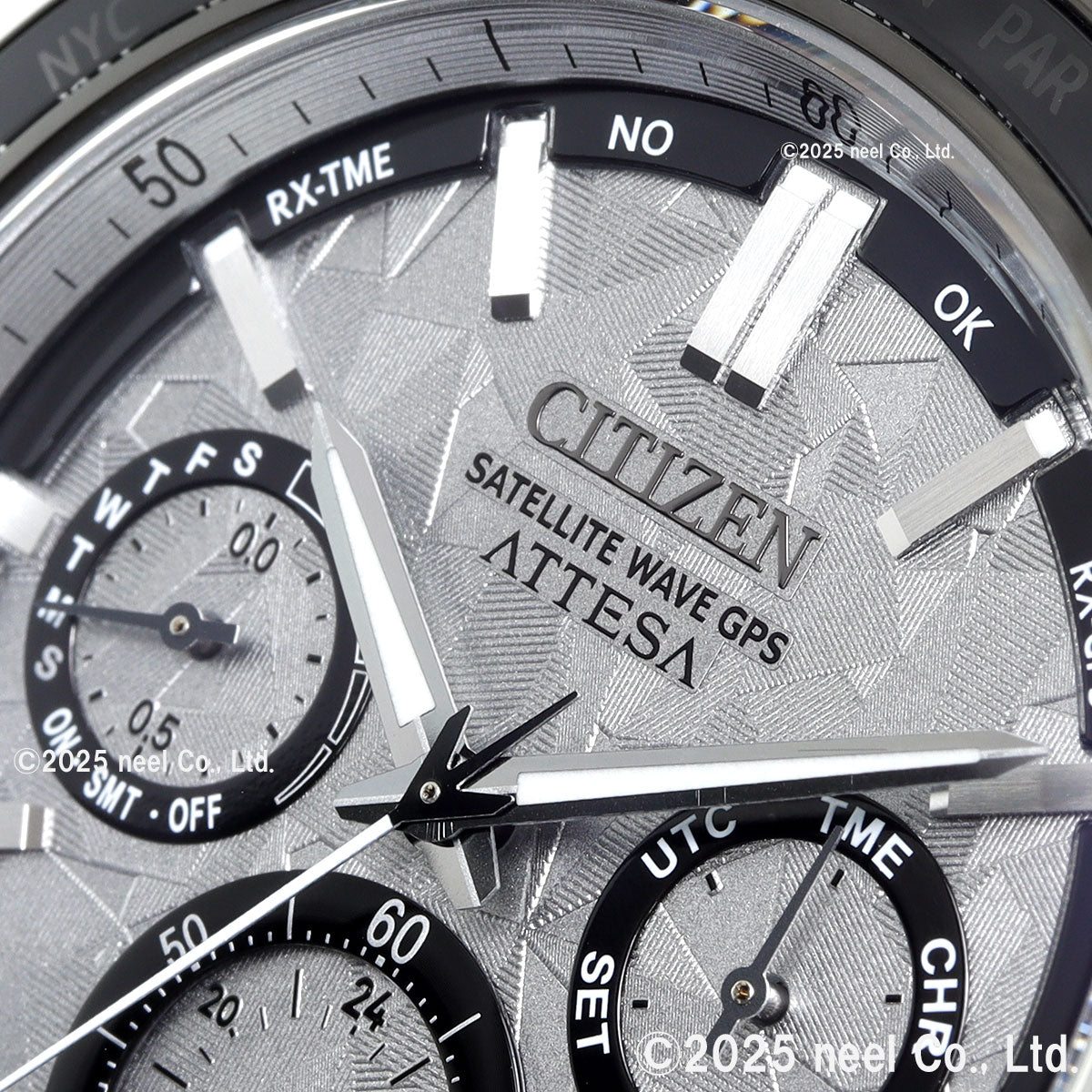 シチズン アテッサ CITIZEN ATTESA エコドライブ GPS衛星電波時計 限定 CC4076-65A ダブルダイレクトフライト ACT Line Platinum Shine Collection